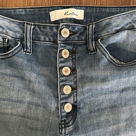 KanCan skinny rivet fly jeans - Picture 2 of 8